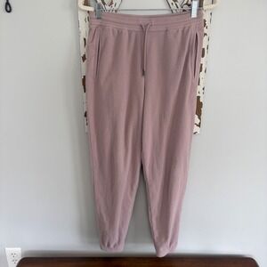 Patagonia Women's Micro D Joggers Size M lightweight recycled polyester fleece